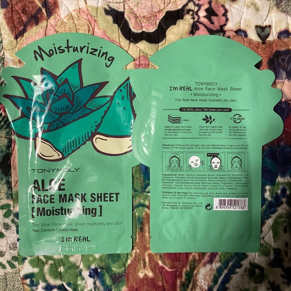 Tony Moly Sheet Face Masks Lot of 7 - Picture 2 of 4